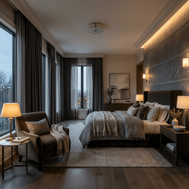 Empty Premium Bedroom